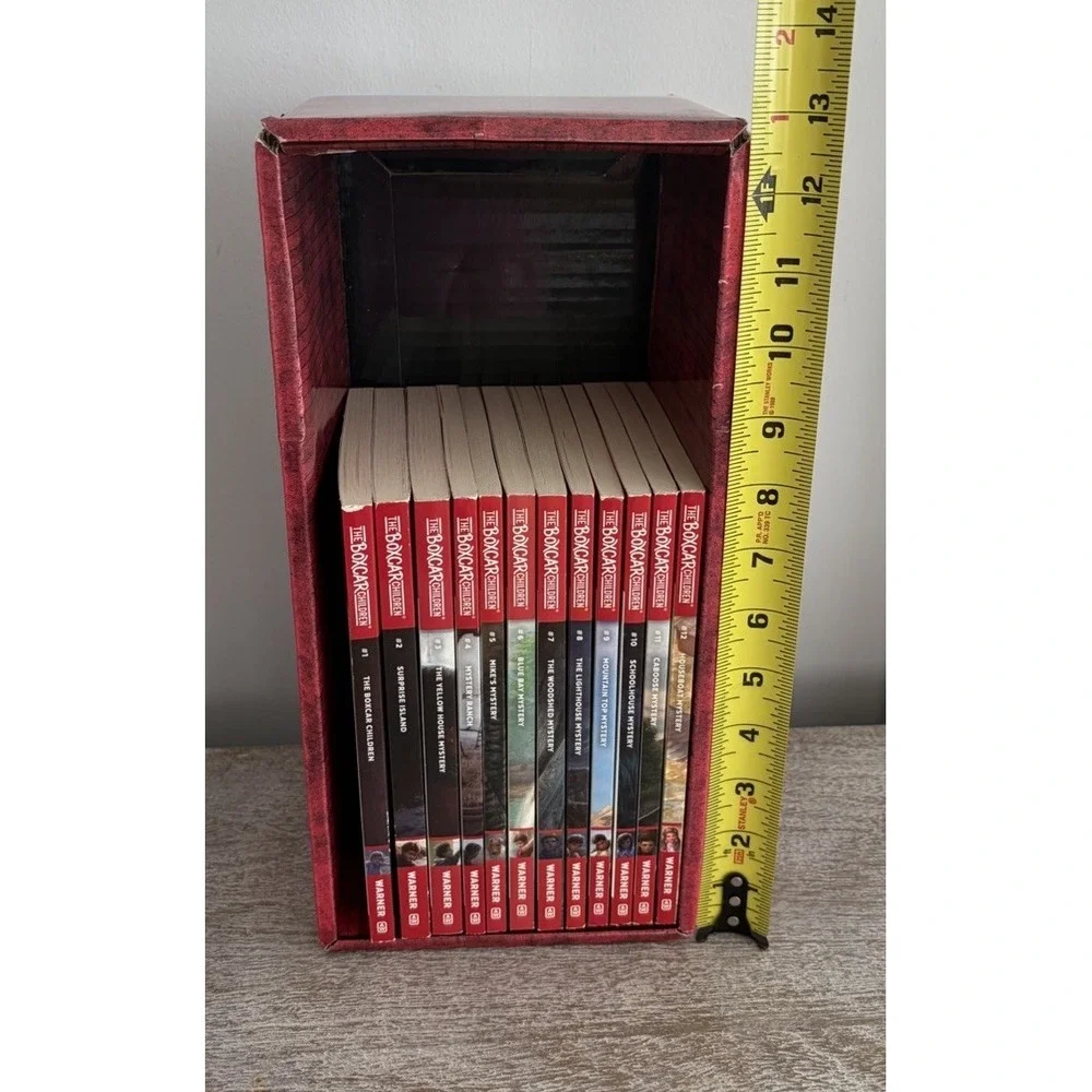 The Boxcar Children Mysteries Boxed Book Set Books 1-12 Gertrude Chandler Warner